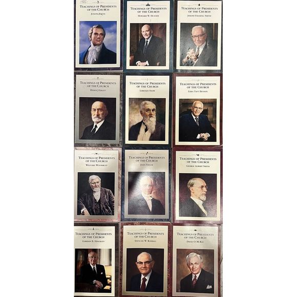Teachings Of Presidents Of The Church Mixed Lot Of 12 Joseph Smith - Picture 2 of 10